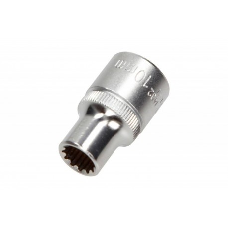 Cheie tubulară 1/2 10 mm x 38 mm spline YT1462