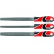 Set pile pentru metal, 250 mm, 3 bucăți YT-6237