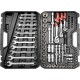 Set de scule 1/4 3/8 1/2 111 buc. XL YT38831