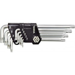 Sete de chei torx de securitate 9 buc. T10-T50 CR-V