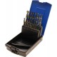 Burghie cobalt HSS-Co 5%, 1-10 mm, 19 buc.