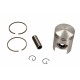 Piston moto. Gilera/Piaggio 50cc 40mm set (inele, bolt, siguranțe, piston) 21 000 0010