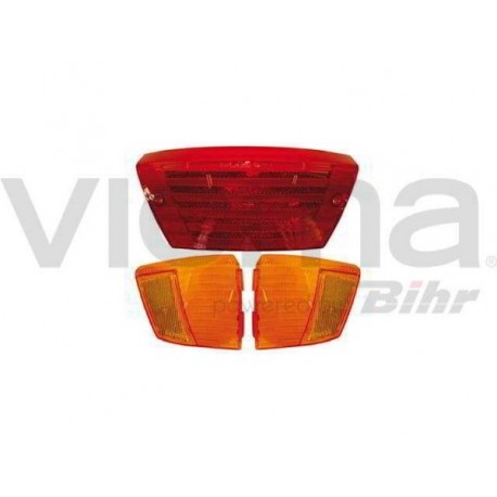 Semnalizator motocicletă, spate dreapta (carcasă) Piaggio Sfera RST 50 95-97