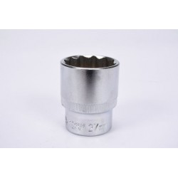 Cheie tubulară 1/2 27 mm 12 colțuri scurtă YT1289
