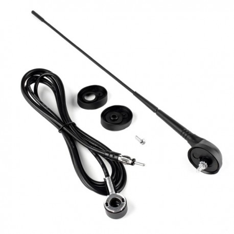 Antena auto 5mm adaptor lungime 40cm, lungime cablu 2,3m