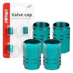 Capace din aluminiu pentru valve verzi 4 bucăți