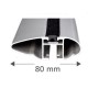 Bare transversale din aluminiu pentru portbagaj de plafon Dynamic 1,07 m (set 2 buc.)