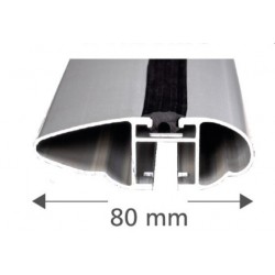 Bare transversale din aluminiu pentru portbagaj de plafon Dynamic 1,07 m (set 2 buc.)