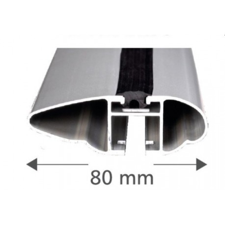 Bare transversale din aluminiu pentru portbagaj de plafon Dynamic 1,07 m (set 2 buc.)