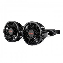 Ventilator auto Amio Pro pentru tetieră dublă 4 12V