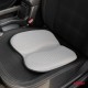 Perna gel pentru scaun auto 40x35 cm gri