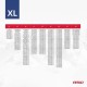 Lanțuri de zăpadă textile XL (2 bucăți) cu certificat ÖNORM