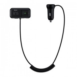 Transmițător auto și încărcător Baseus Bluetooth MP3 S-16 (negru)
