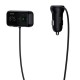 Transmițător auto și încărcător Baseus Bluetooth MP3 S-16 (negru)