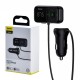 Transmițător auto și încărcător Baseus Bluetooth MP3 S-16 (negru)