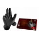 Mănuși de protecție din nitril GripPaz 246 negre (set 50 buc) 240 mm 8,0 gr mărime M