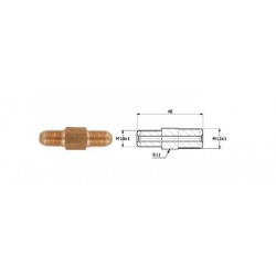 Conector conducte frână exterior M 12X1 SF exterior M 10X1 SF