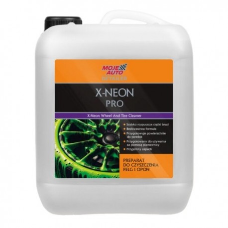 Soluție de curățare pentru jante și anvelope 5L X-Neon Pro / Moje Auto Detailer