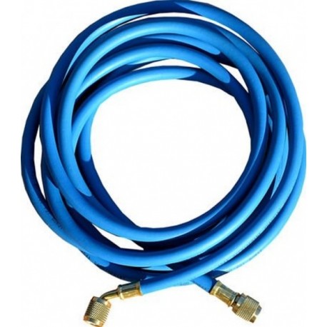 Furtun aer condiționat 400 cm 1/4x1/4SAE presiune joasă albastru