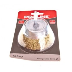 Perie frontală cu diametru 75 mm, tijă 6 mm