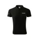 Tricou polo negru XXL cu broderie Maxgear