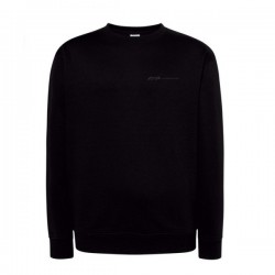 Bluza Basic cu broderie neagră logo AP