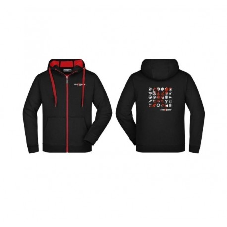 Bluză neagră cu logo Maxgear mărimea L