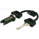 Cilindru contact motocicletă (cheie din plastic) Vespa PXE-PK 12 179 0092