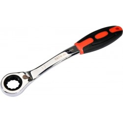 Cheie inelară cotită cu clichet 17 mm YT02379