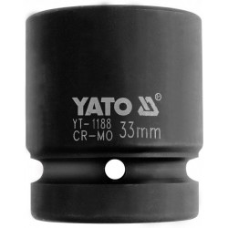 Cheie tubulară de impact 24 mm x 54 mm hexagonală 6 puncte YT-1180