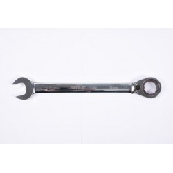 Cheie fixă inelară cu clichet 23 mm YT1666