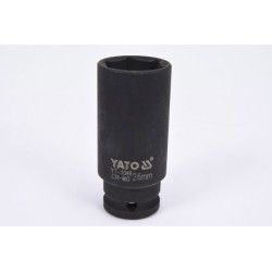 Cheie tubulară impact 1/2 26 mm x 78 mm hexagonală lungă YT-1046