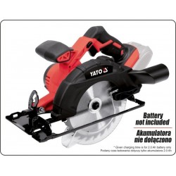 Fierăstrău circular 165 mm 18V fără acumulator YT82811