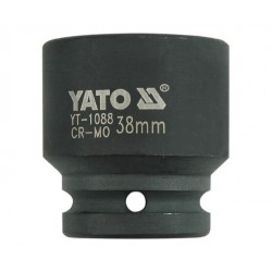 Cheie tubulară de impact 3/4 38 mm x 57 mm hexagonală YT-1088