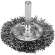 Perie disc cu tijă, inox, 50 mm YT47565