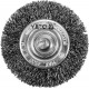 Perie disc cu tijă, inox, 50 mm YT47565