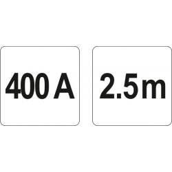 Cabluri de pornire 400A 2,5m YT83152