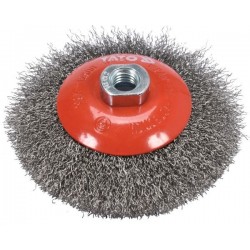 Perie disc M14, inox, 125 mm YT47612
