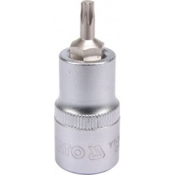 Cheie Torx cu tijă 1/2 T25 lungime 55 mm YT04311