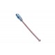 Conductă frână cupru cu capete tip B-A, lungime 150 mm
