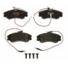 Plăcuțe de frână față Citroën Berlingo 96-, Xsara Picasso 99-, Peugeot Partner 96-, 206 99- 23124.19.3