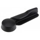 Mâner rabatare banchetă spate Mercedes Clasa GL X164 2006- dreapta negru A1649201264