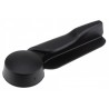 Mâner rabatare banchetă spate Mercedes Clasa GL X164 2006- dreapta negru A1649201264