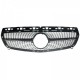 Mercedes A-Klasse (W176) 2012- gril frontal negru cu bandă