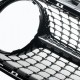 Mercedes A-Klasse (W176) 2012- gril frontal negru cu bandă