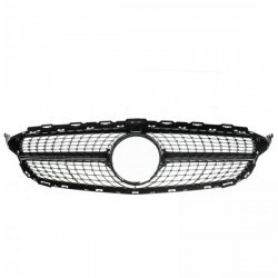 Mercedes C-Klasse (W205) 2014- gril frontal negru cu cameră