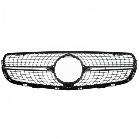 Mercedes GLC-Klasse (X253) 2015-2019 gril frontal negru listă