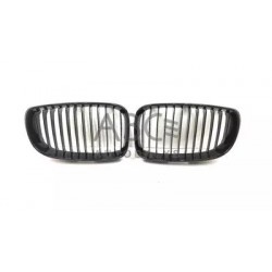 BMW 1 E87/E81/E82 07- gril negru lucios (set 2 buc.)