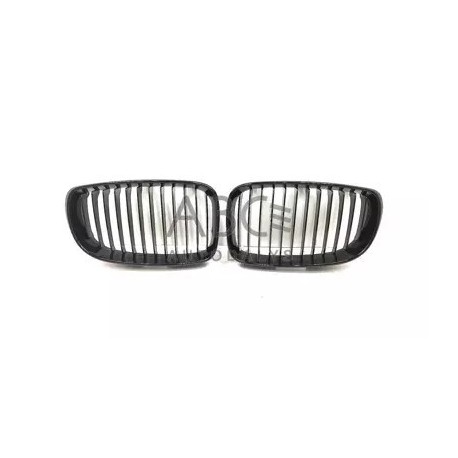 BMW 1 E87/E81/E82 07- gril negru lucios (set 2 buc.)