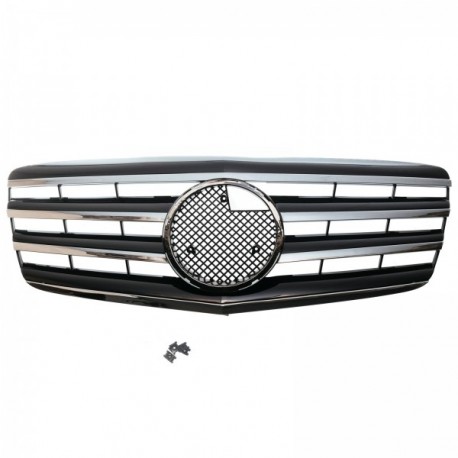 Mercedes-Benz W211 2007- gril negru lucios tuning